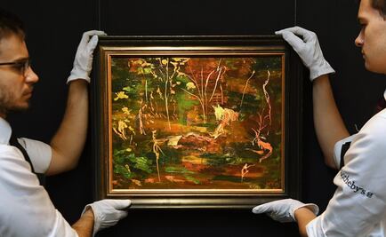 Subastarán dos cuadros de Winston Churchill