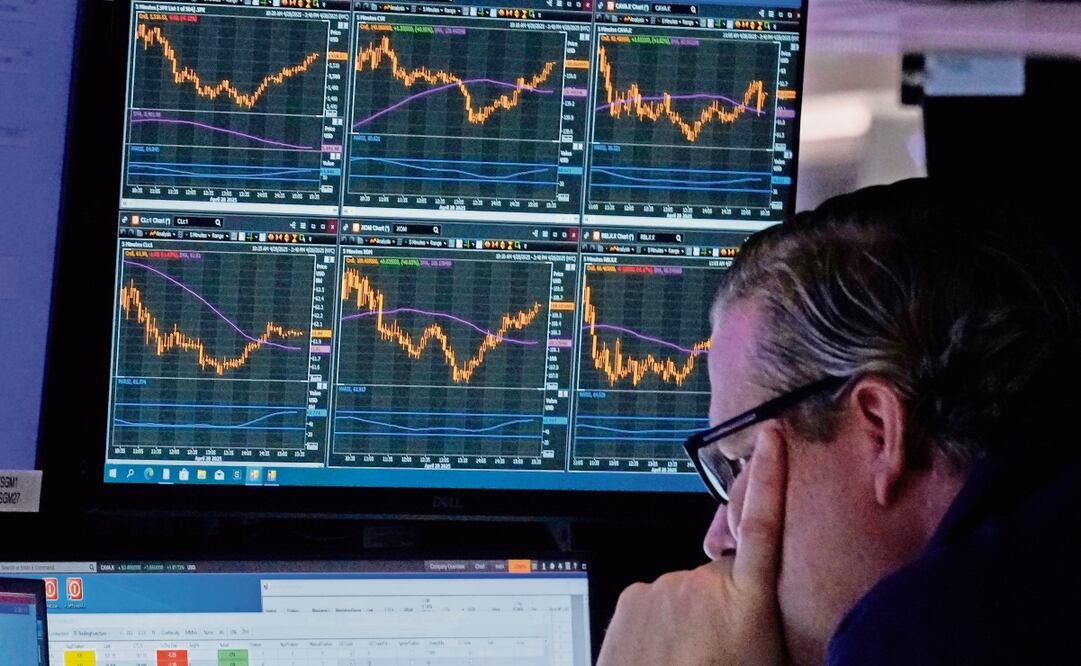 Los mercados bursátiles en EU cerraron abril con resultados mixtos. Foto: AP