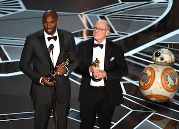 Kobe Bryant gana el Oscar por mejor corto de animación