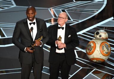Kobe Bryant gana el Oscar por mejor corto de animación