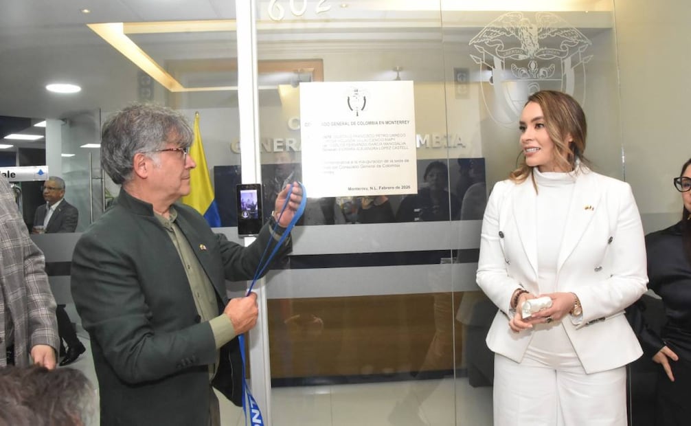 Inauguran Consulado de Colombia en Monterrey (23/02/2026). Foto: Emilio Vázquez / EL UNIVERSAL