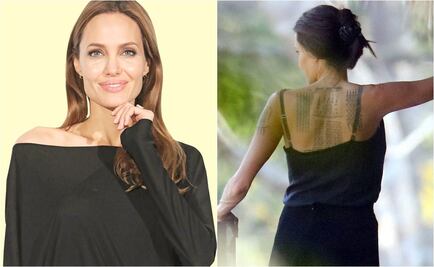 Angelina Jolie estrena tatuajes