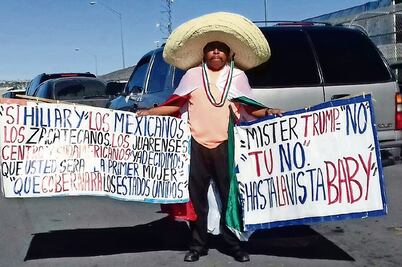 Miles cruzan la frontera en EU para los comicios