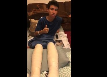 Fernández Noroña comparte video de joven que cayó de juego de Six Flags