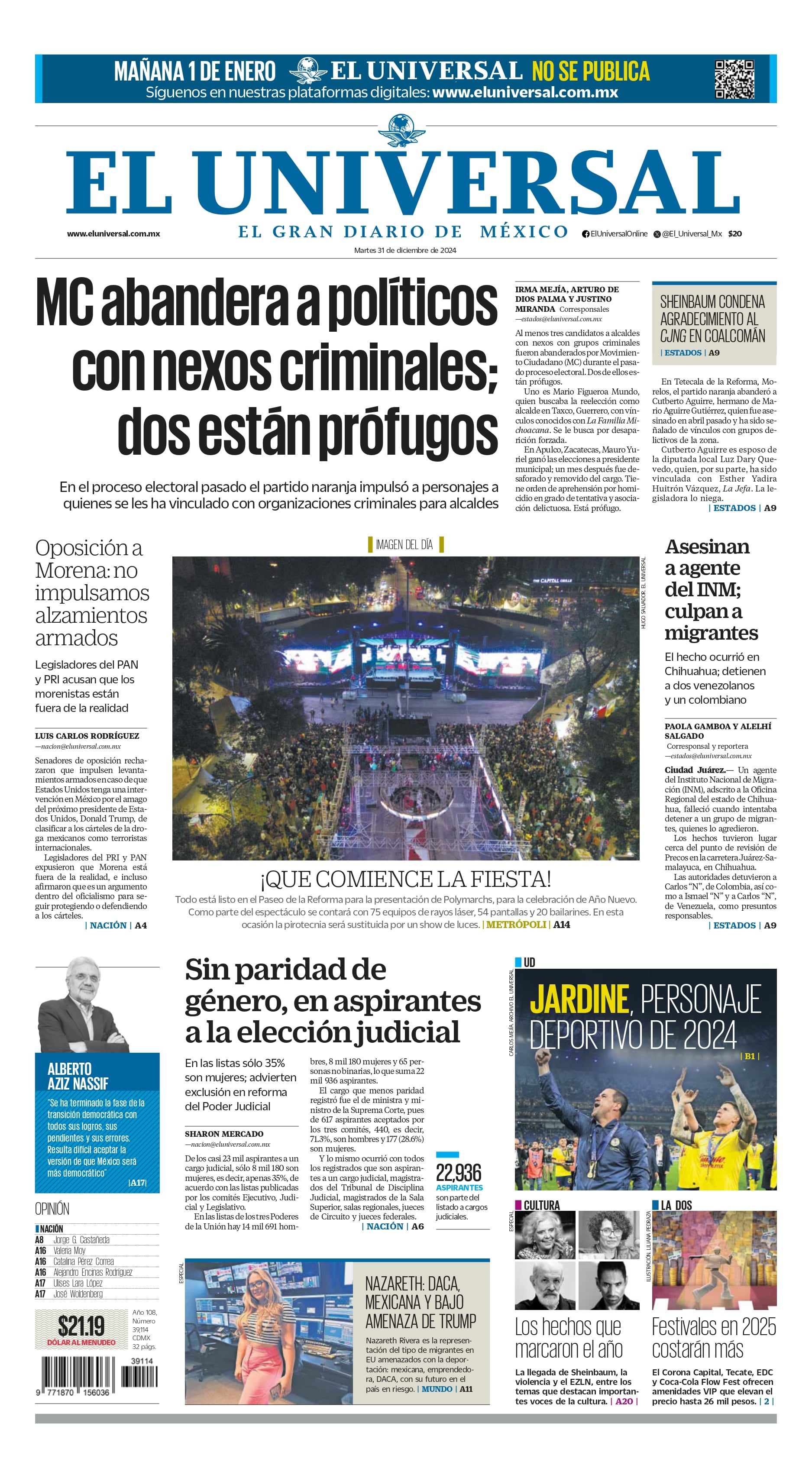 Portada impresa