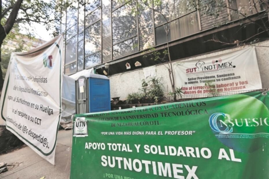 Notimex: dos años de huelga y 439 millones sin explicar