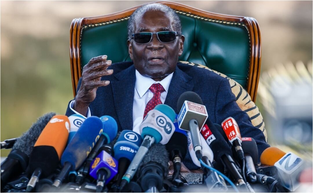 Exmandatario Robert Mugabe (Foto: AFP)