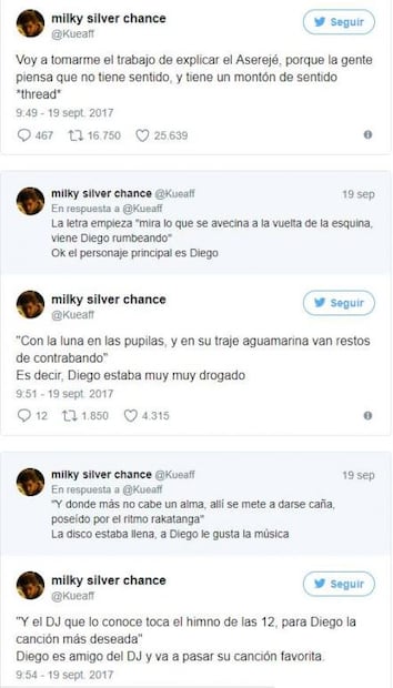 ¿Misterio resuelto? Explican el coro de la canción "Aserejé"