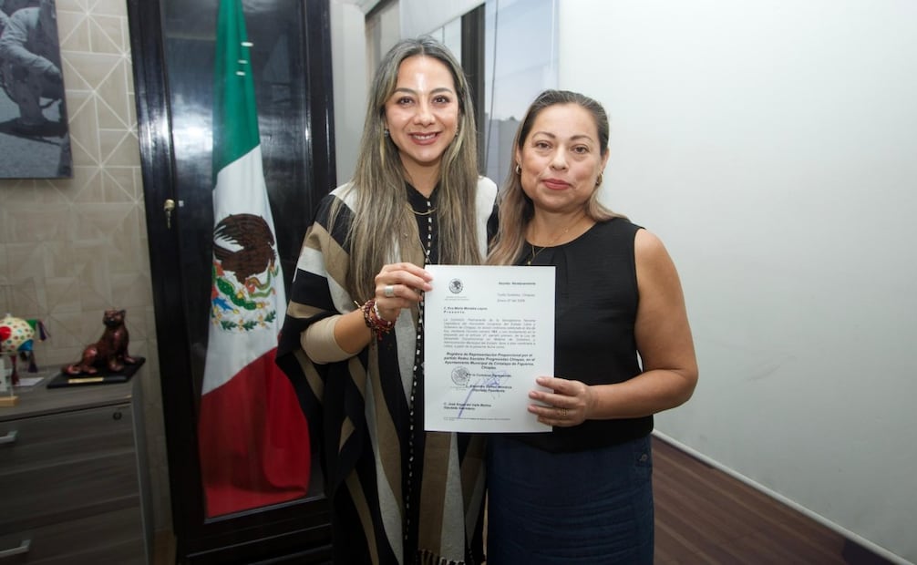 Nombran Eva María Morales Leyva como regidora (07/01/2026). Foto: Especial