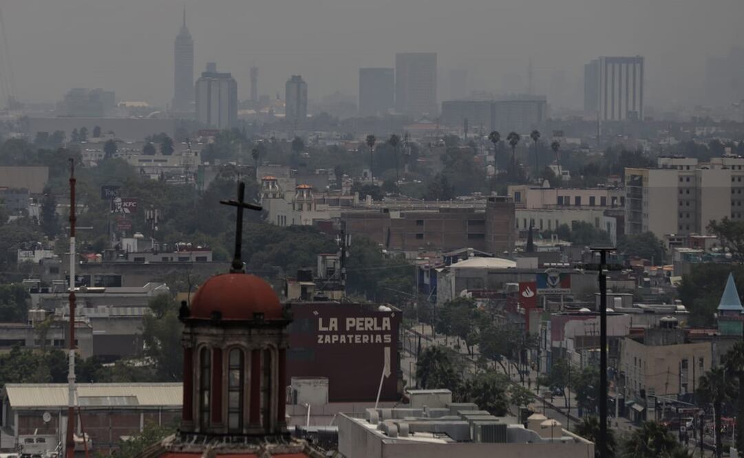 Contingencia ambiental en la CDMX. Foto: Fernanda Rojas / EL UNIVERSAL 