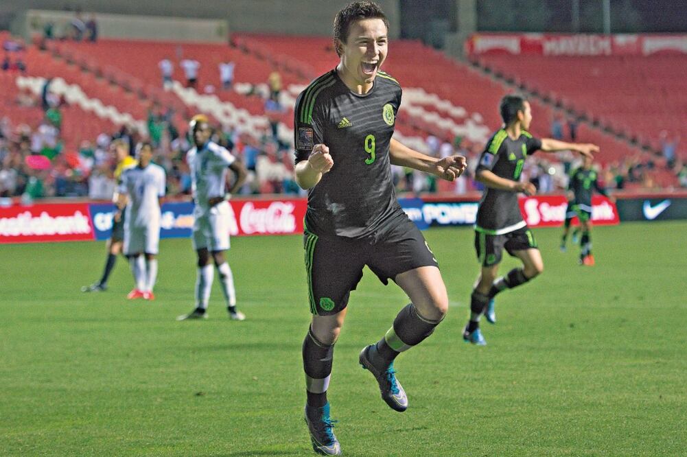 Erick ‘Cubo’ Torres festejó su coparticipación en la primera anotación del partido, la cual fue un autogol (CRÉDITO DE FOTO)