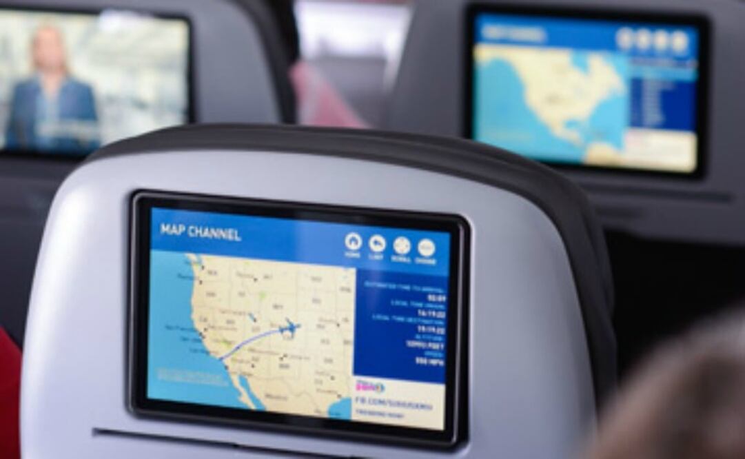 La aerolínea ofrece a sus clientes una experiencia con películas gratuitas, videos a la carta, transmisión de Amazon Video, chat, y DIRECTV