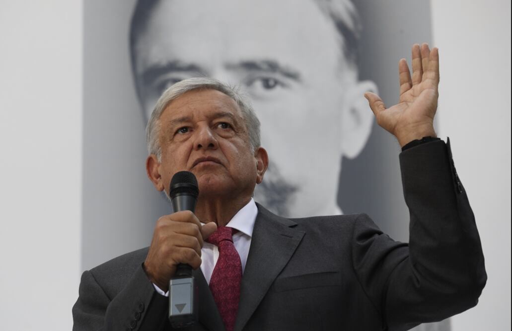 López Obrador aseguró en conferencia de prensa que la Guardia Nacional, va, y la estrategia de seguridad se presentará el 14 de noviembre a las 17:00 horas. Foto: Juan Carlos Reyes/EL UNIVERSAL