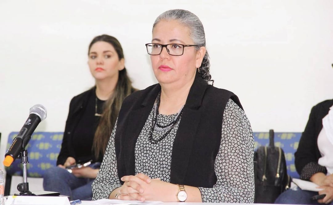 Graciela Domínguez Nava, secretaria de Educación Pública y Cultura estatal, dijo que se analiza un regreso paulatino a las clases. Foto: Especial