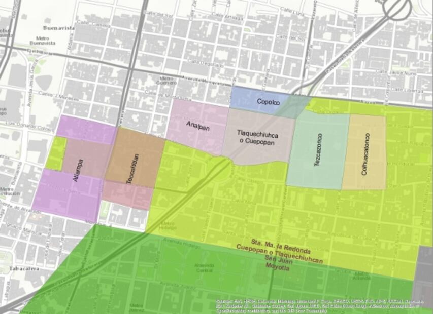 El lado olvidado y devastado de Reforma