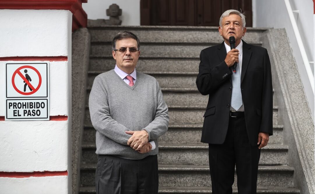 Andrés Manuel López Obrador y Marcelo Ebrard confirman reunión con secretarios de Estados Unidos (Foto: Archivo / EL UNIVERSAL)