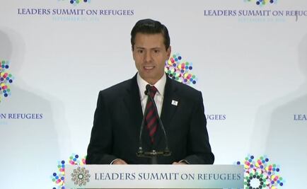 Pide Peña Nieto en ONU atender migración en Centroamérica