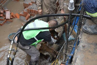 ¿Cuándo se restablecerá el suministro de agua en Santiago Ahuizotla, Azcapotzalco?