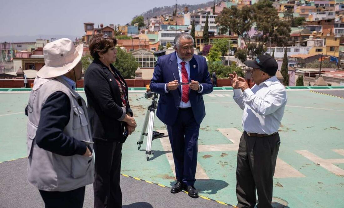Delfina Gómez Álvarez y Horacio Duarte Olivares. Foto: Especial