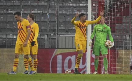Barcelona eliminado de Champions en fase de grupos; pierde contra el Bayern Munich