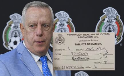 La tarjeta de cambio que provocó la polémica en el Morelia vs Cruz Azul