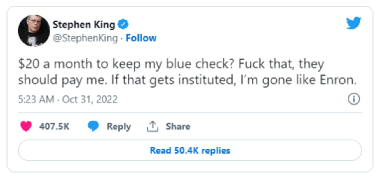 Usuarios de Twitter no quieren pagar por verificación de perfil 
