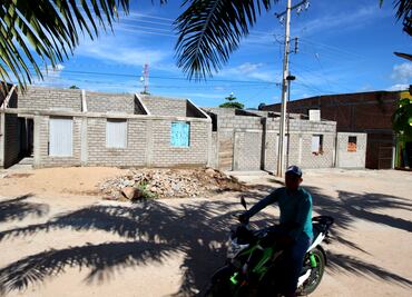 Minicasas; así viven los damnificados de Chiapas a un año del sismo