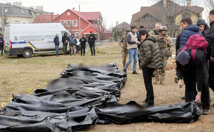 Suman más de mil 200 cadáveres hallados en la región de Kiev