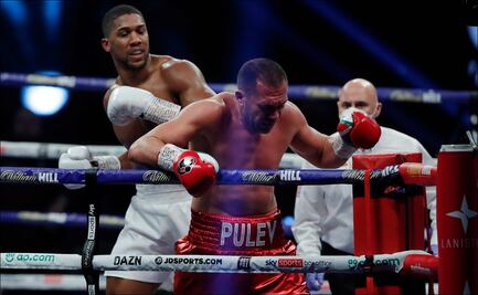 Anthony Joshua noquea a Kubrat Pulev