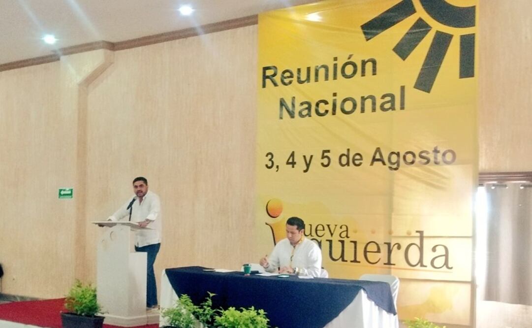Reunión Nacional de la corriente Nueva Izquierda del PRD. Foto: Especial
