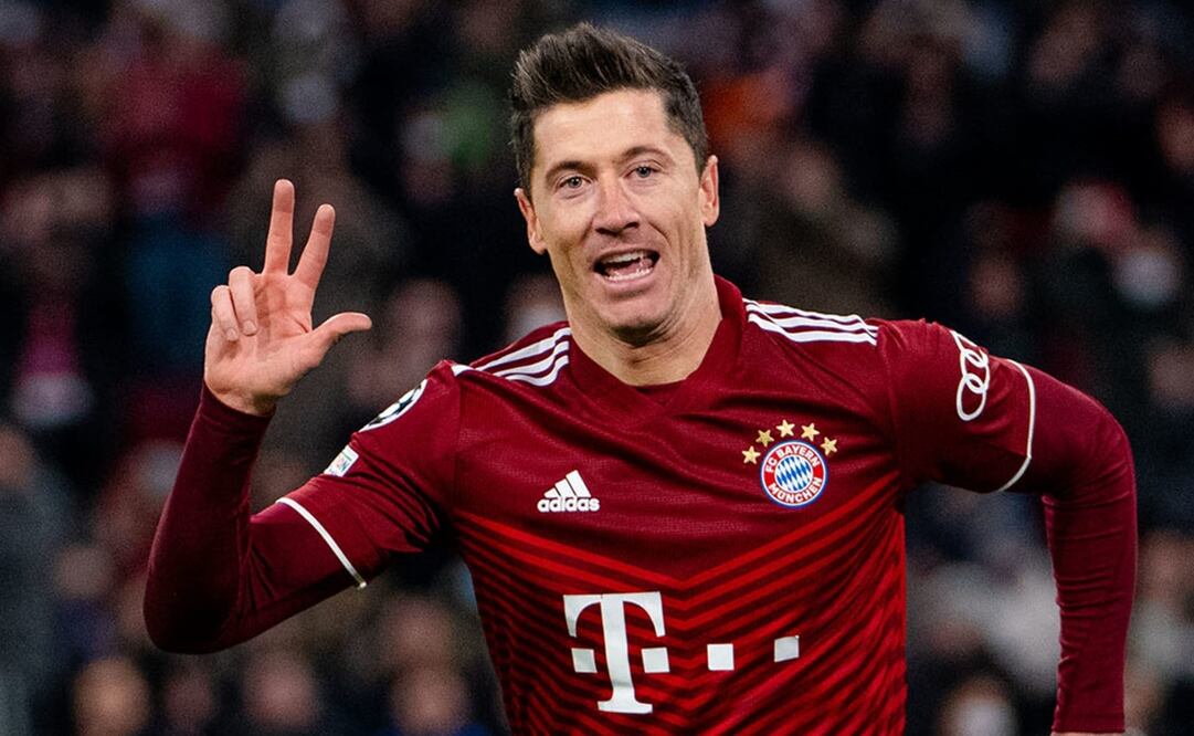Robert Lewandowski celebrando un gol con el Bayern Munich - FOTO: FC Bayern Munich