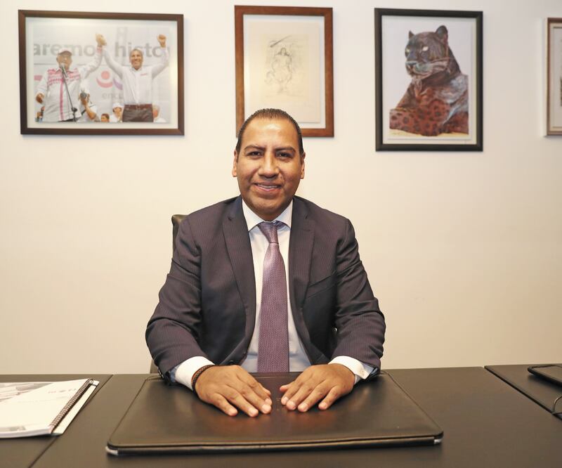 Eduardo Ramírez dijo que buscará sumar adeptos en el interior de Morena. ARCHIVO EL UNIVERSAL
