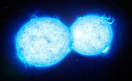 El peligroso "beso" de dos estrellas