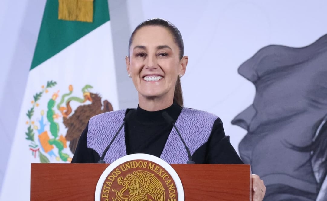 Conferencia matutina de la presidenta Claudia Sheinbaum Pardo en Palacio Nacional el 26 de marzo de 2026. Foto: Luis Camacho / EL UNIVERSAL