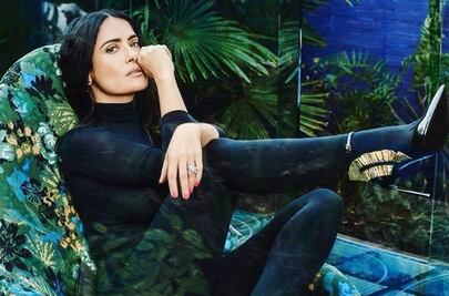 El bikini rojo de Salma Hayek que encendió las redes sociales