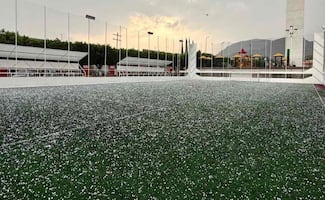 Intensa granizada afecta varios municipios en Hidalgo; habitantes reportan hielo del tamaño de limones