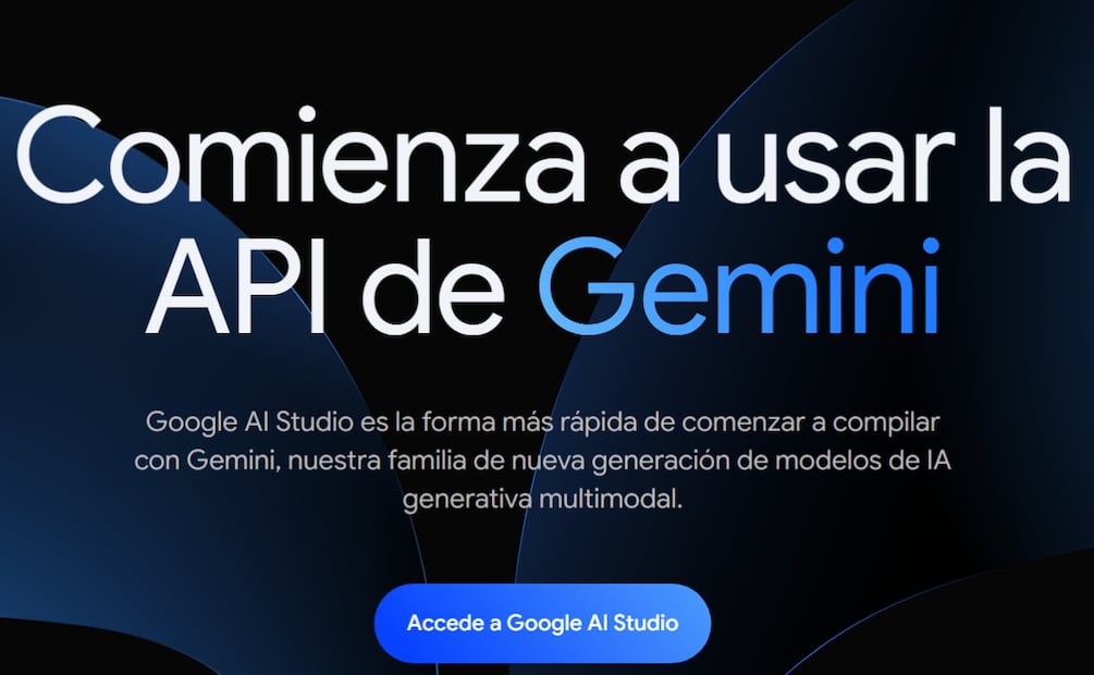 Puedes utilizar Google AI Studio en cualquier dispositivo. Foto: Google AI Studio