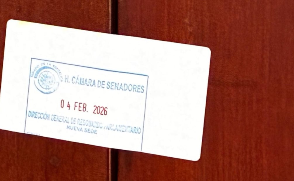 Clausuran salón de belleza en el Senado tras ser reabierto (04/02/26). Foto: Especial