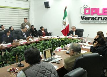 Autoridades electorales de Veracruz llaman a la civilidad