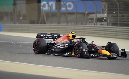 Checo Pérez queda a deber en los libres de Bahrein; Max Verstappen domina 