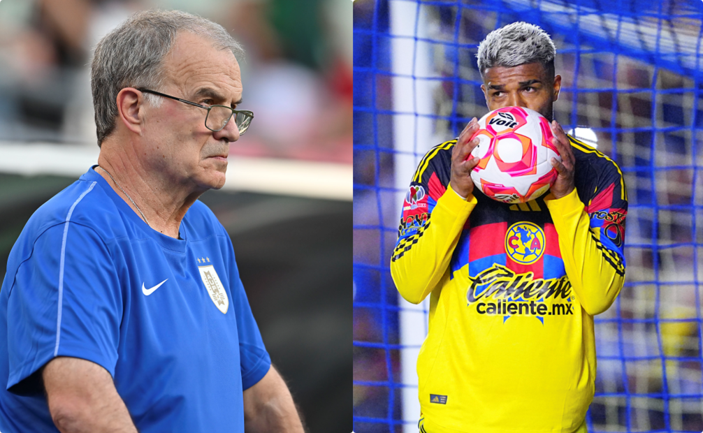 Marcelo Bielsa y Rodrigo Aguirre - Fotos: Imago7