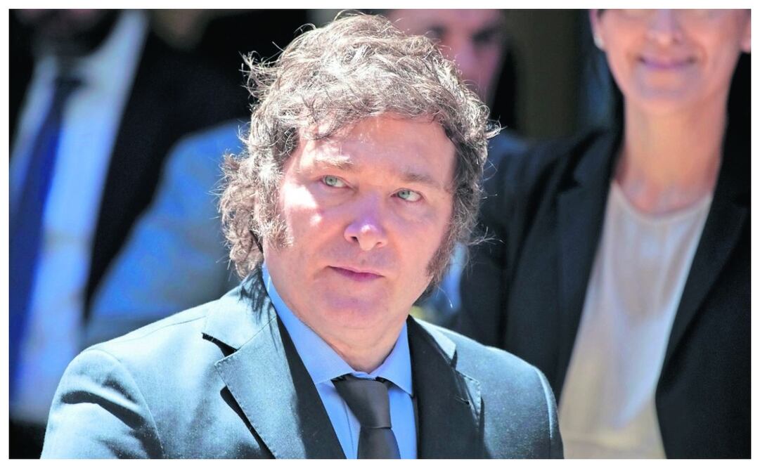 Presidente Javier Milei: Foto: Especial