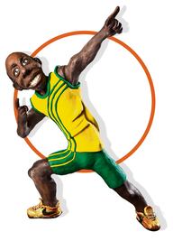 Bolt, paso arrollador