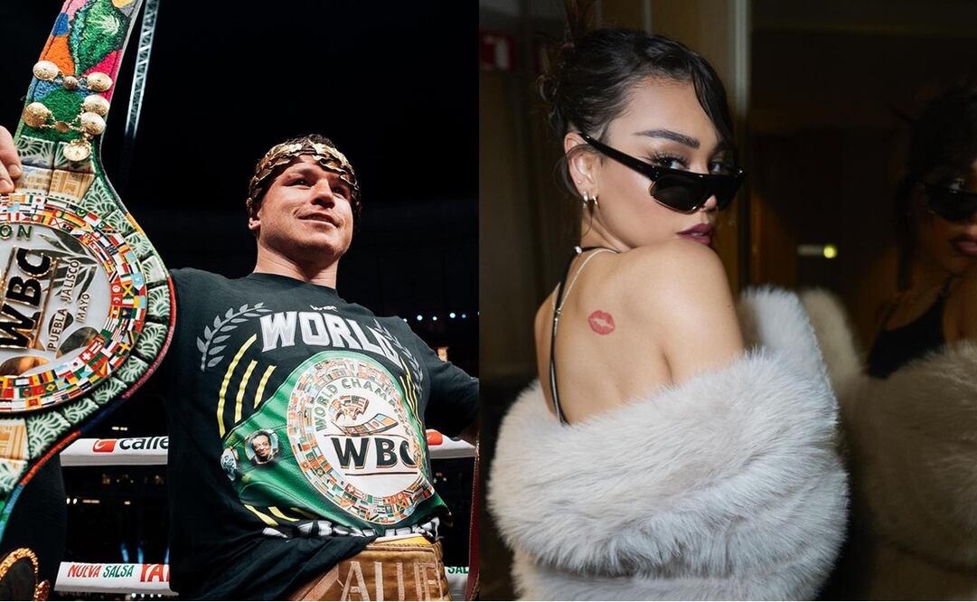 Canelo Álvarez y Danna Paola - Foto: Especial