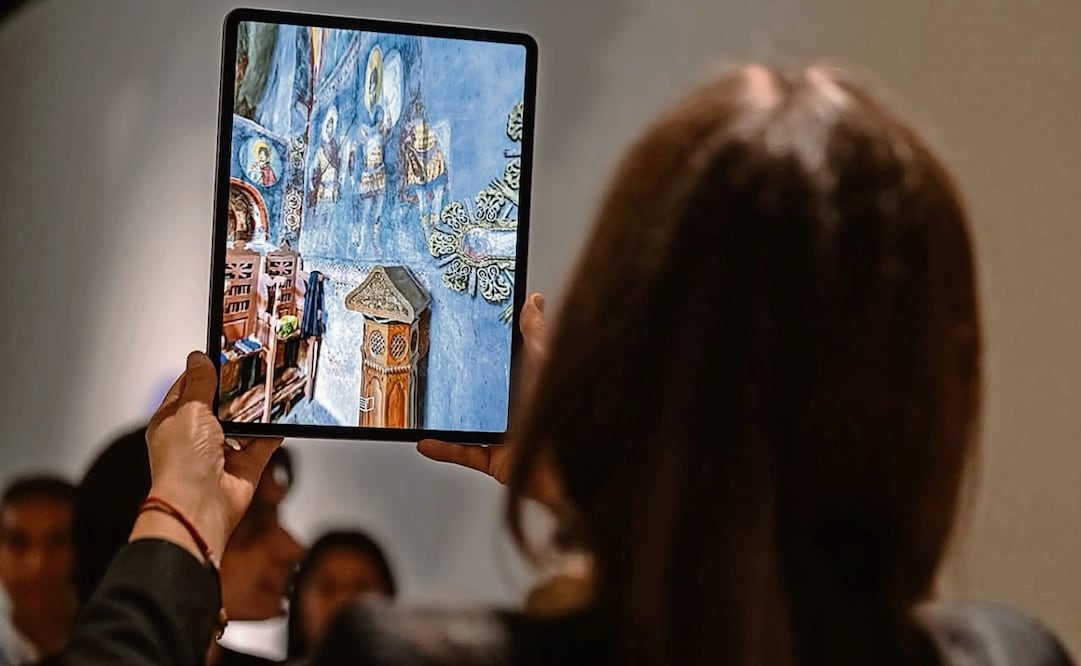 Los asistentes pueden adentrarse de forma virtual en los edificios. Foto: SECRETARÍA DE CULTURA