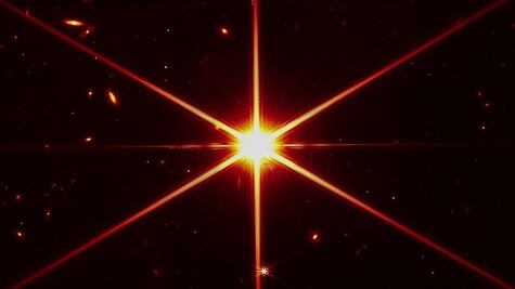 James Webb: así es la primera foto tomada y enviada por el telescopio