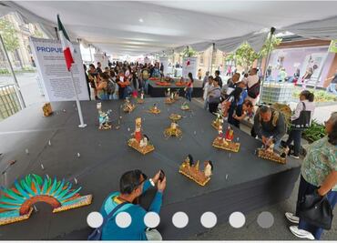 ¿Cuándo se instala la megaofrenda en el Zócalo capitalino?