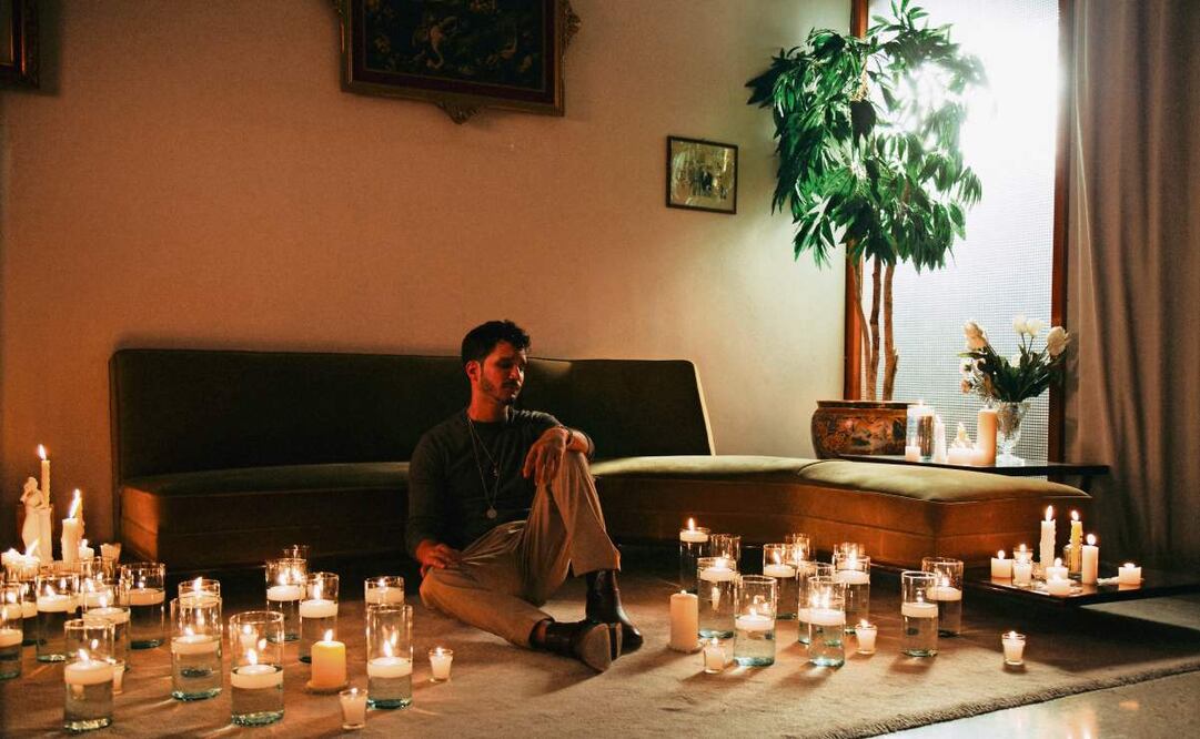 En la grabación del video de “Todo se va”, su sencillo. Foto: Andrés Obregón