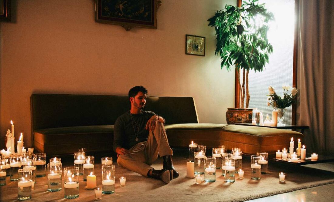 En la grabación del video de “Todo se va”, su sencillo. Foto: Andrés Obregón