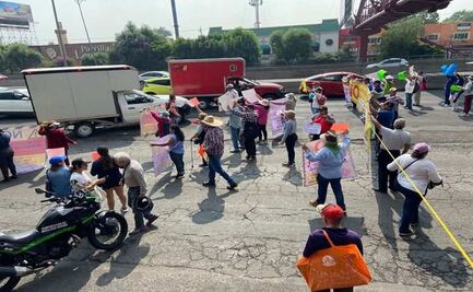 Retiran bloqueo en Periférico Norte; vecinos de Naucalpan y Azcapotzalco exigen cancelación de Macrolibramiento Mexiquense
